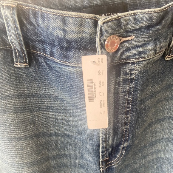 29 🔖 J.Crew Jeans High Rise Wide Leg Trouser Pants Light Lagoon Blue K5200 - Picture 11 of 14